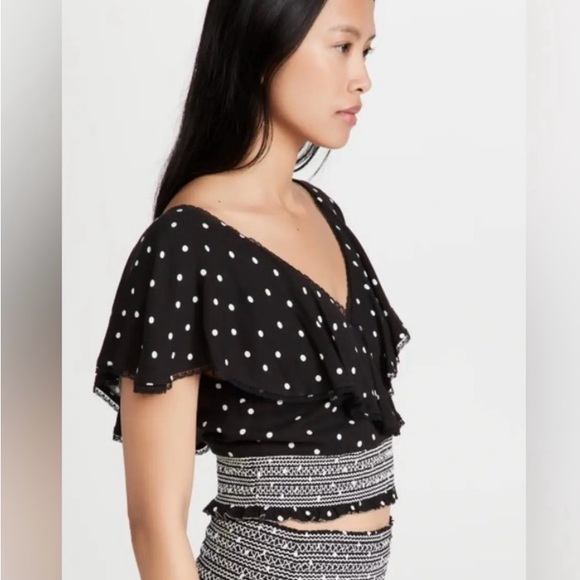 Alice + Olivia Two Piece Polka Dot Set - Picture 2 of 13